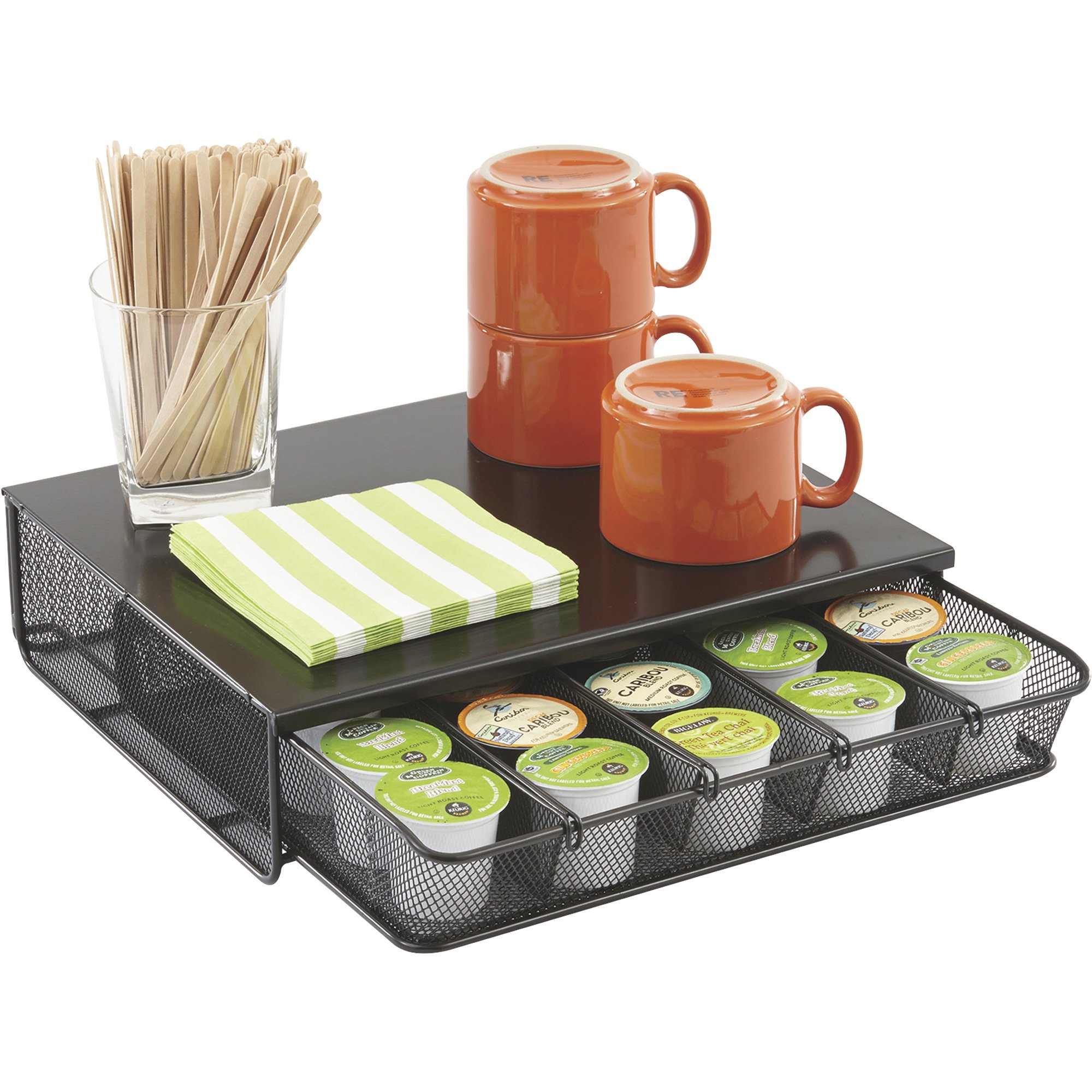 Mayline Safco Hospitality Organizer — Black